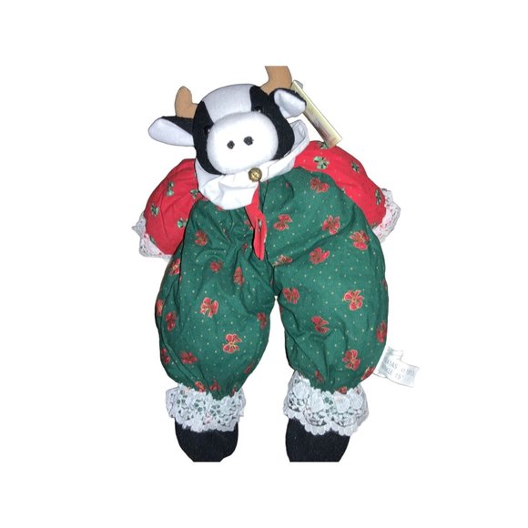 Ganz Christmas Cow Shelf Sitter TWINKLE - Picture 2 of 13